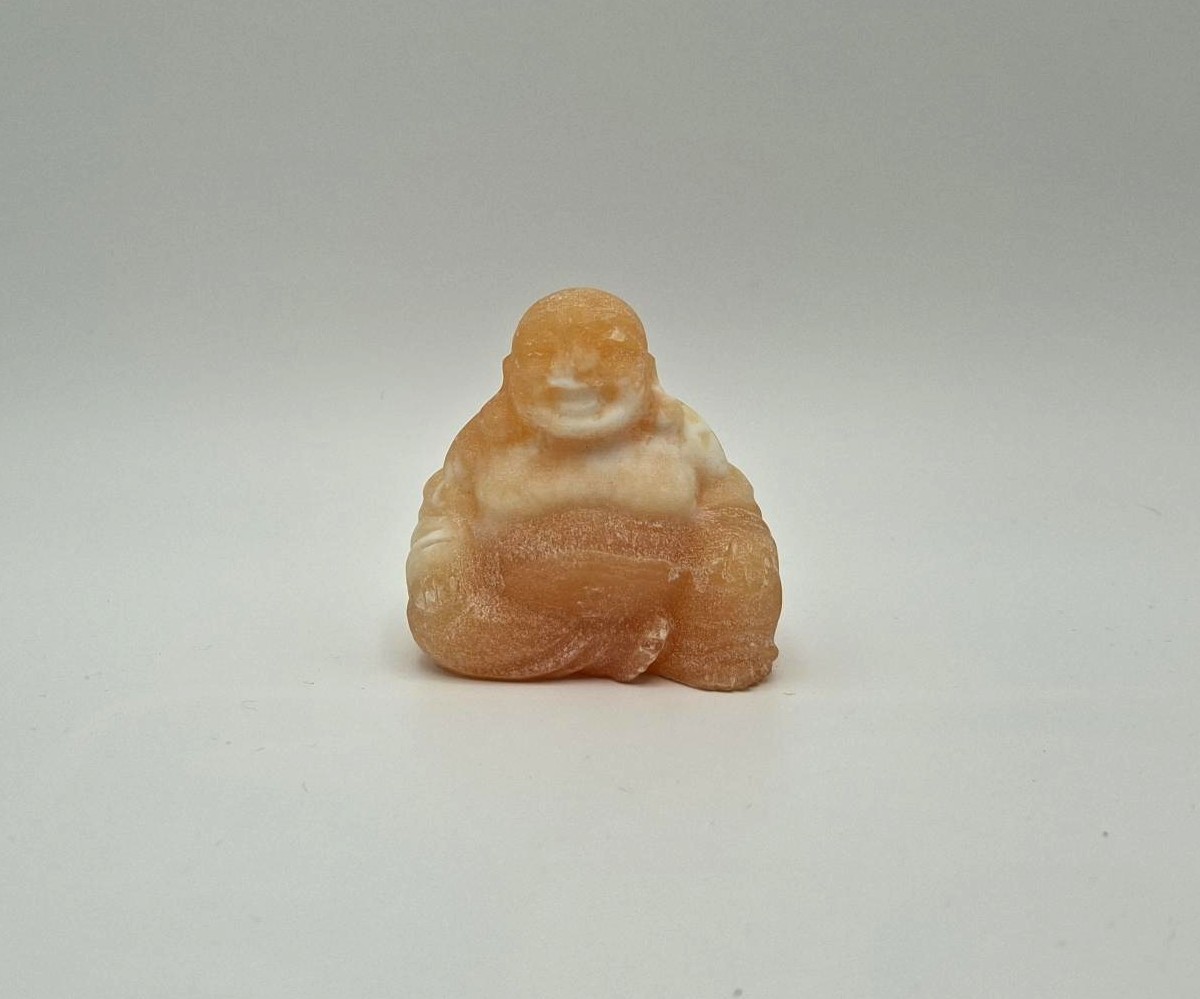 Boeddha gele calciet