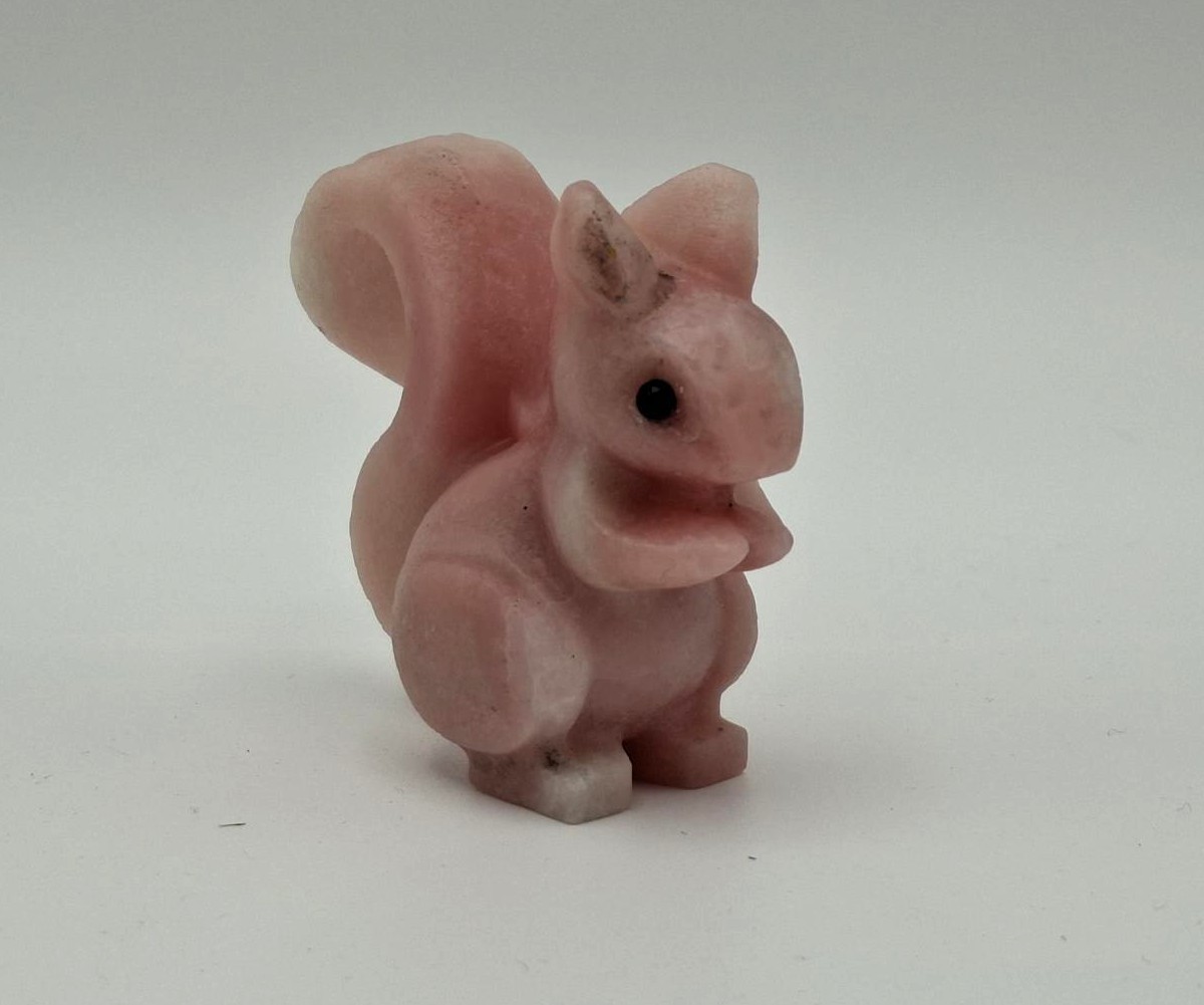 Eekhoorn roze opaal
