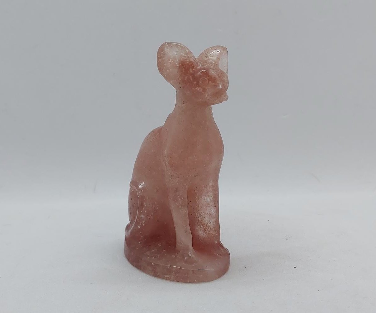 Sphynx kat hematietkwarts