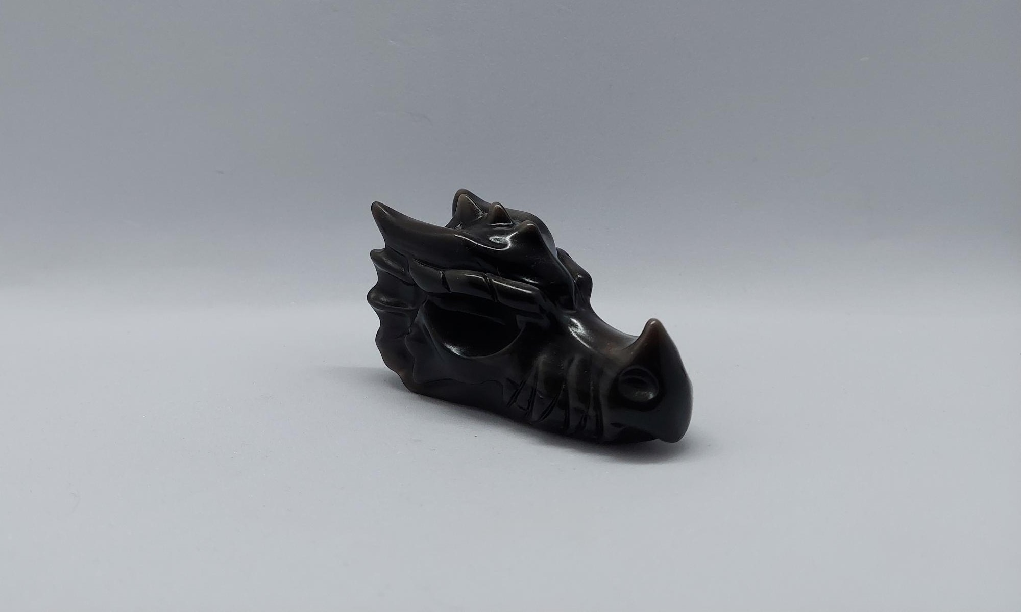 Dragon zilver obsidiaan